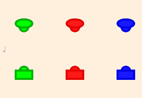 Half Diagonal Rights and Lefts, first with 1st corners, then 2nd